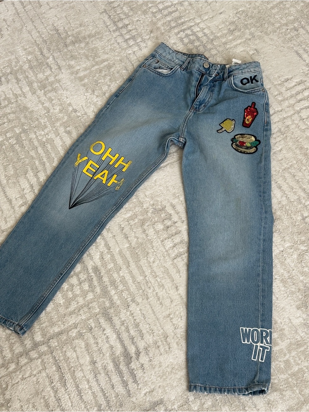 Zara Trafaluc straight jeans